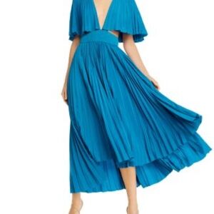 NWT Amur Dara Pleated Cut Out Dress Size 6